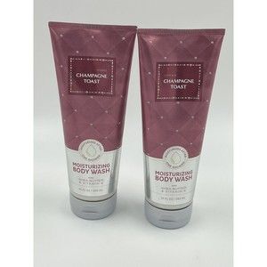 CHAMPAGNE TOAST  Bath and Body Works Body Cream 8 oz Instant Hydration  LOT OF 2